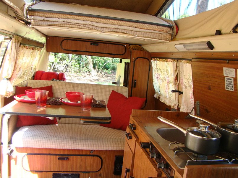 Interior of 1979 VW Bus